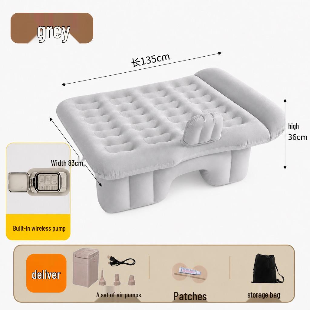 BYD Qin L Car Rear Seat Inflatable Bed with Auto Inflate/Deflate & Leveling Function