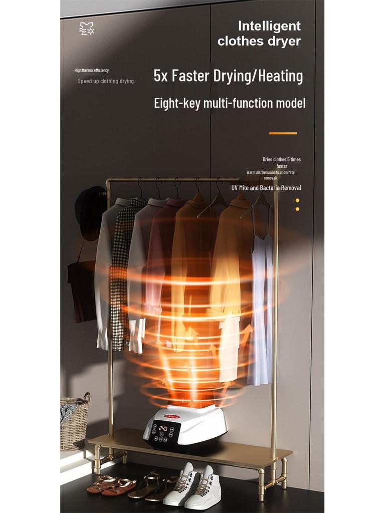 Universal High-Power Multi-Functional Clothes Dryer Unit