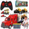 [PACZB][5] Large RC Truck + 4 Construction Vehicles (U953 + 5x B17) U953Z