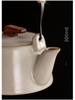 High-End Ru Kiln Ceramic Kung Fu Tea Set - Luxury Gaiwan Teapot, Tray, and Cups for Home.