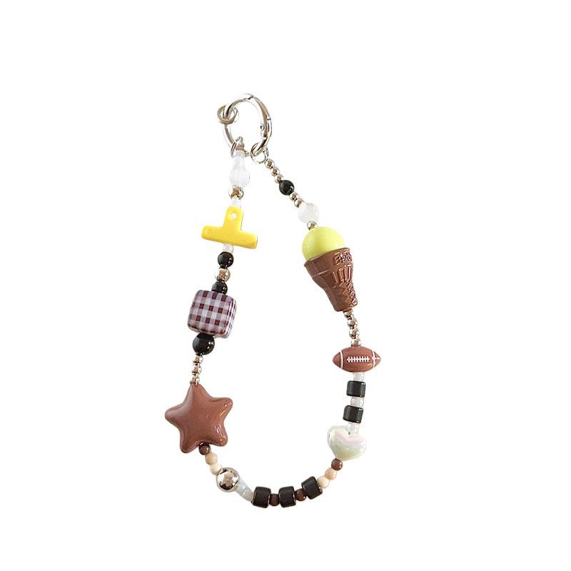 Trendy Cute Cartoon Handmade Chain Lanyard - Phone/CCD Camera/Bag Charm Universal Anti-Theft/Anti-Snatch