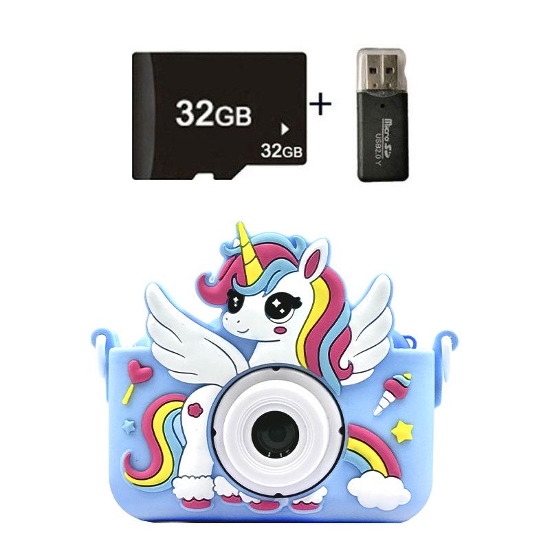 HD Dual Camera Cartoon Toy for Kids - Video Recording & SLR Digital Holiday Gift