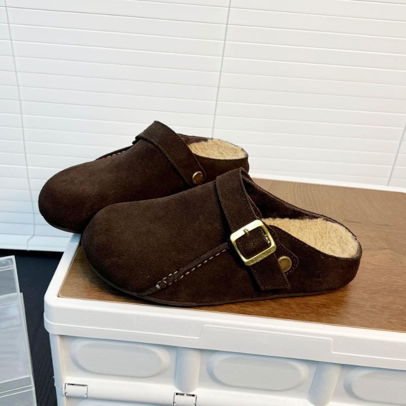Thick-soled velvet short boots women's winter new retro rear zipper round head warm ultra-light Martin boots