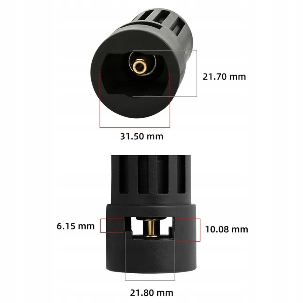 Rosfix Adapter Do Myjki Ciśnieniowej M22x1,5 – Kompatybilny Z Kärcher K Bayonet | Maksymalne Ciśnienie 160 BAR | Łatwa Instalacja