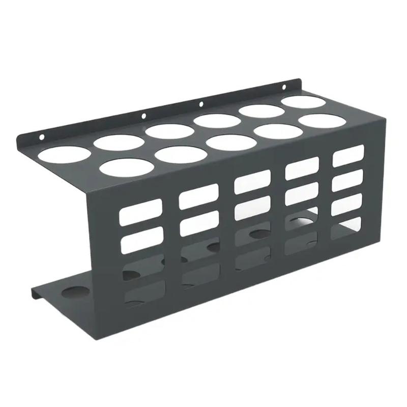 Sturdy Metal Wall Mounted Compacts Tool Organizers Easy Tool Saving Storage for Garage Workshop and Easy Installations