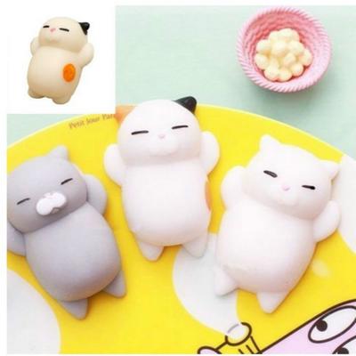 Soft Squishy Zbavte úzkosti Simulace Simulace stisku kočky Zvířecí hračka Pomalý odraz