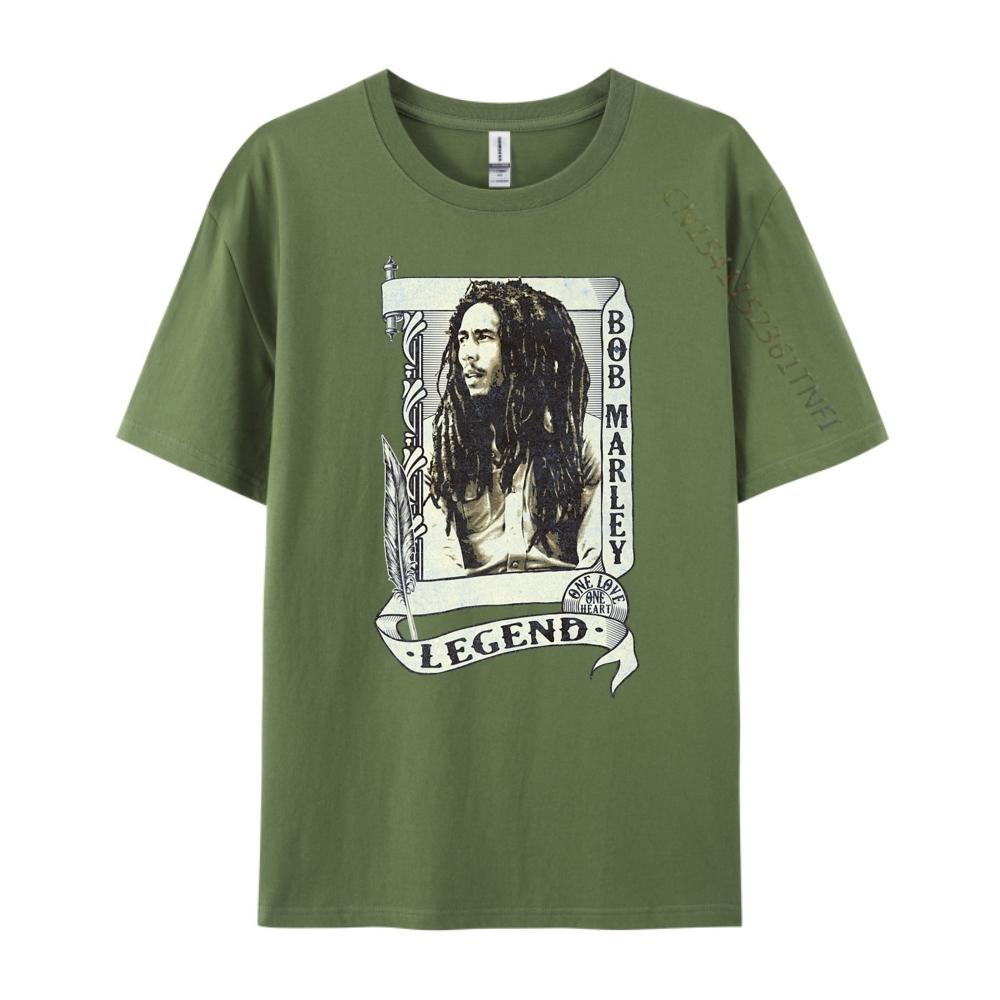 Bob Marley Legend Scroll Graphic T Shirts Unisex Clothes Unisexs Tshirts Grahpic Tee Shirt Luxury Clothes Unisex Hip Hop