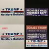 Donald 10pcs Trump Bumper Sticker 2020 Build The Wall Promises Kept Sticker Pack