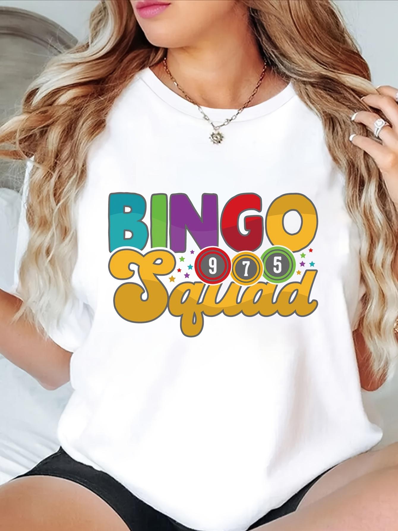

Fun Print T-Shirt Short Sleeve Round Neck Casual Top for Summer and Spring Women s Clothing S разноцветный