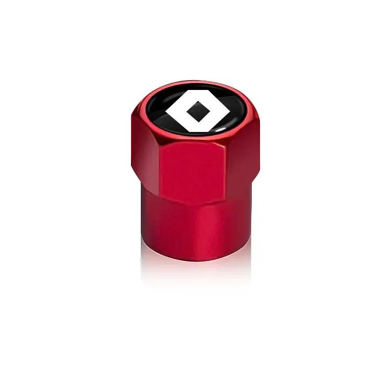 4Pcs Auto Wheel Tire Valve Air Stem Cap Duust Covers Car accessories For Renault Koleos Clio Laguna 2 Megane 2 3 Duster Logan S111