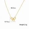 2026 New Exquisite Bow Necklace Set: High-End, Unique, Fashionable & Versatile Three-Piece.