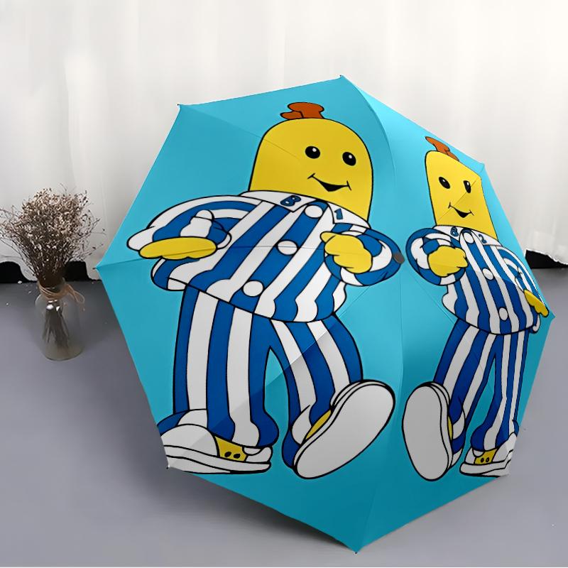 1pc Banana Umbrella, Sun Protection, And UV Shielding. It Has Eight Sturdy Ribs for Outdoor Use And Perfect Gift