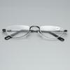 Retro Ultra-light Metal Half Frame Reading Glasses Portable Men Women Readers Optical Spectacle Small Frame Eyeglass