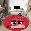 1pc Angry Bird Office Round Area Rug, Under Office Chairs Bedroom Living Room Home Decor, Room Decoa1016152