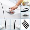 Bumper Protector Rearview Mirror Guard/Side Door to Edge/Front and Rear Door Sill Anti-collision Protection Exterior Accessories (Clear 4PCS)