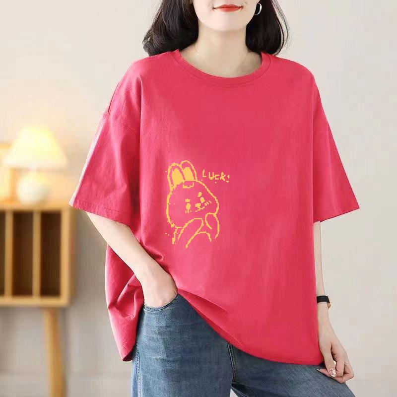 

Новая женская футболка с коротким рукавом, бежевая футболка с принтом, женская летняя 3XL