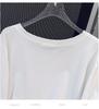 Women's Plus Size Loose Mid-Length Belly Covering Short-Sleeved Round Neck T-Shirt (Sizes 200/300/350 jin)