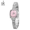 SK Gold Women's Luxury Waterproof Quartz Watch with Steel Band