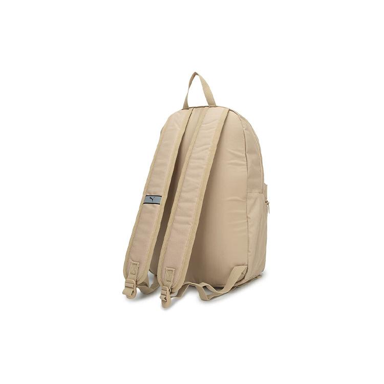 New PUMA Polyester Backpack Regular Unisex Light Brown 079943-16