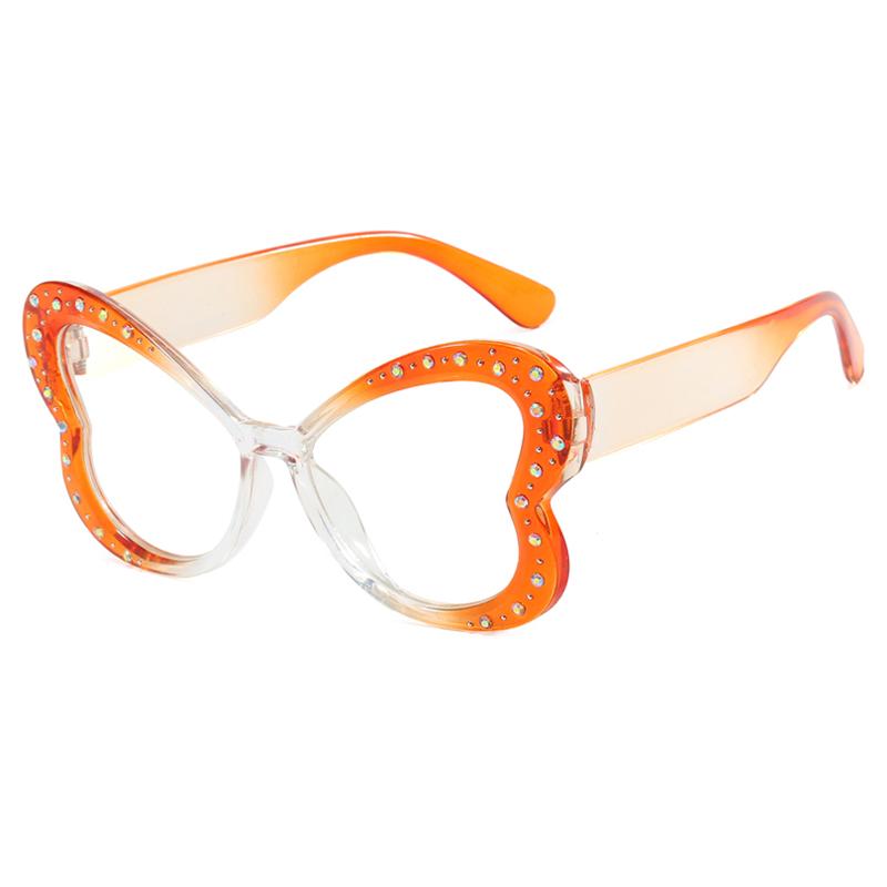 Anti-blue Light Glasses Butterfly Shape Eyewear Women Men Artistic Sense Eyewear Blue Light Blocking Man Lady Computer Eyeglas