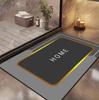 Water Absorbent Mat for Bathroom Kitchen Floor Door Entrance Anti Slip for Floor Foot Anti Skid Bathroom Shower Mat