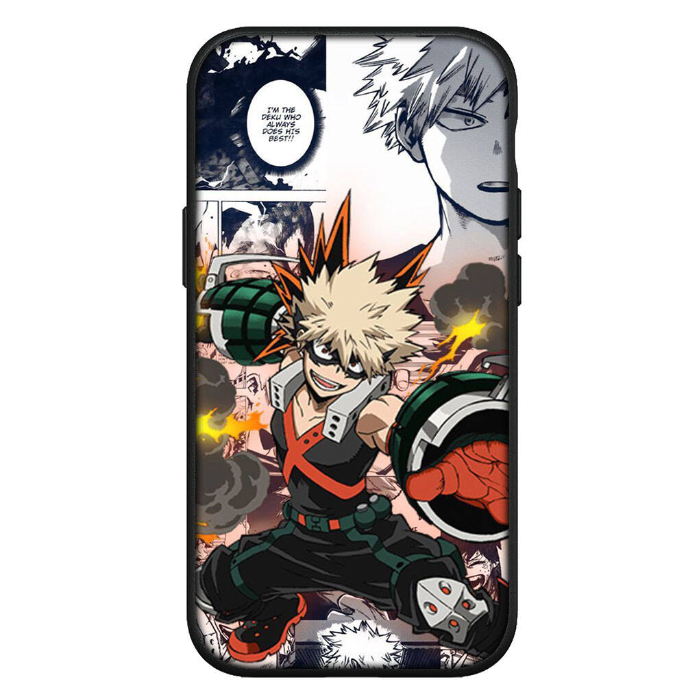 for Motorola Moto Edge 70 60 50 G54 G86 Samsung Galaxy S25 iPhone 17 16 15 Xiaomi Redmi Note 14 13 Pro Max Phone Case Cartoon My Hero Academia Cover