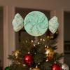 Colorful Icing Design Candy Christmas Tree Topper Festival Party Scene Decoration  New Year