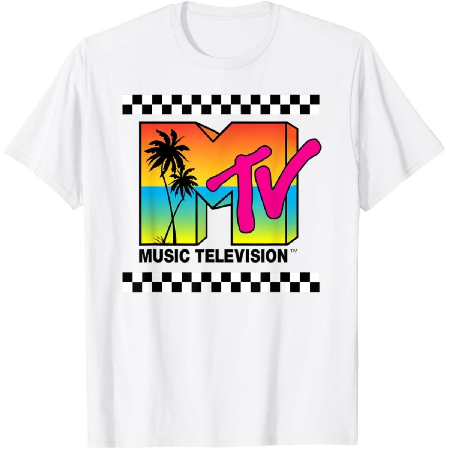 MTV Sunset Logo T-Shirt XXXXXL белый