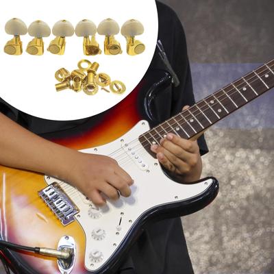Guitar String Tuning Pegs Closed,Machine Heads Knobs Replacement Compact Easy To Install Accessories