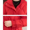 Warm and Comfortable Women's Short Cotton Jacket for Winter Fashion Thickened Coat