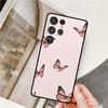 Cute Aesthetic Butterfly Phone Case For Samsung Galaxy S24 Ultra S9 S10 S20 S21 S22 S23 Plus S24 FE S25 Ultra Cover