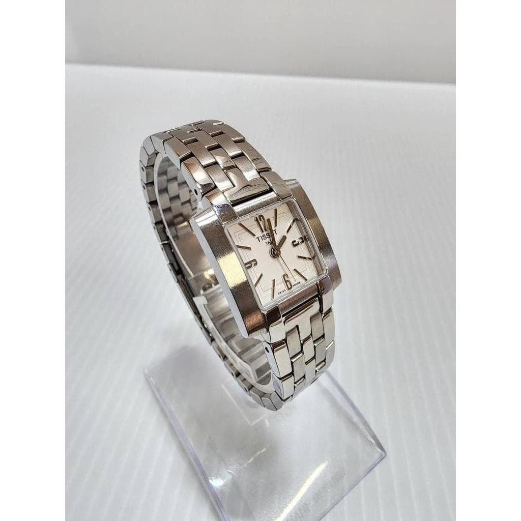 Used Tissot quartz square watch