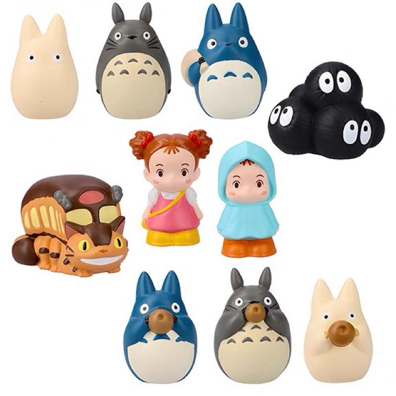 Spot Japanese Anime White Dragon Coal Ball Elf Faceless Male Finger Doll Decoration Blind Box Finger Set Toy Birthday Gift