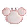 Piatto in Silicone per Bambini Irritabili con Ventosa e Divisori per l'Ora dei Pasti