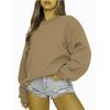 Women's Casual Fashion Round Neck Long Sleeve Sweatshirt