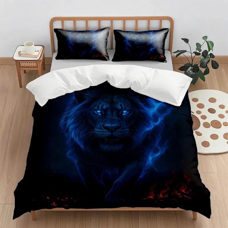 Digital Printing Quilt Cover Set Quilt Cover And Pillowcase No Bed Sheet Cartoon Animal Print Quilt Cover