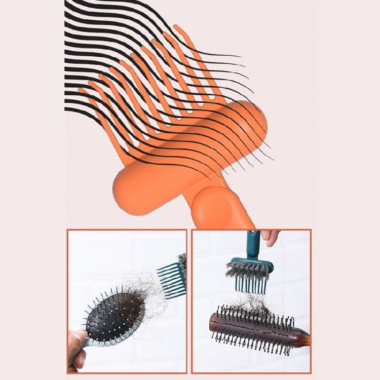 Quick Cleaning Hairbrush Cleaner Durability Plastic Build Effortless Debris Extraction For All Comb Types Home Salon Use