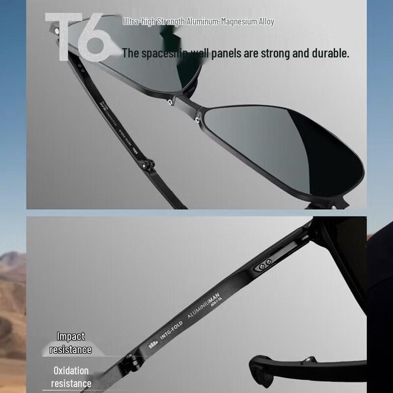 Banana Umbrella Pilot Folding Sunglasses
