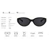 New Arrival Small Cat Eye Sunglasses Women Oval Vintage Brand Elliptic Square Sun Glasses for Female Shades Female Eyewear