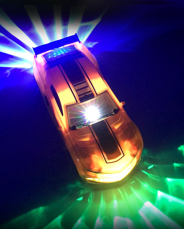 Kids' Electric Transforming Robot Car with Lights & Sound