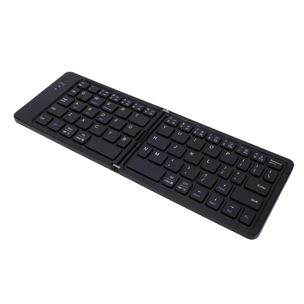 Foldable Keyboard Portable Wireless Bluetooth 5.0 Travel Keyboard Support for Windows Support for Android