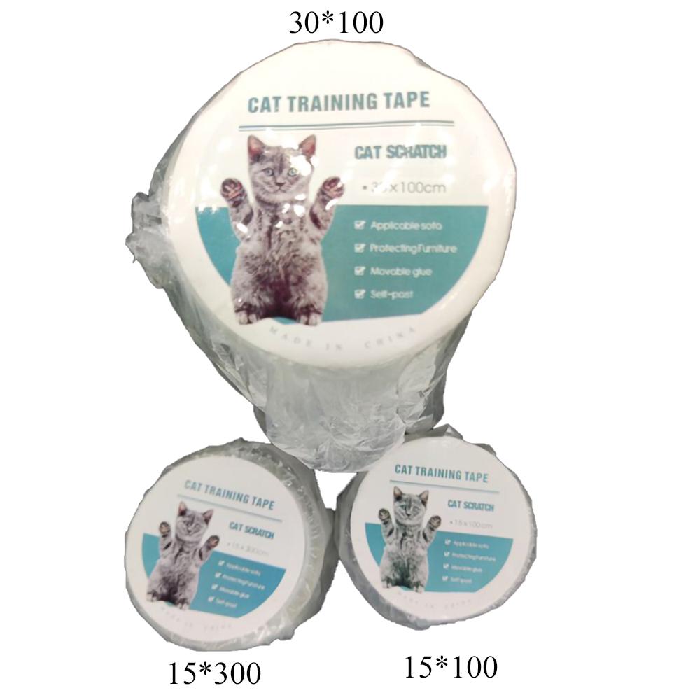 

15*100/15*300/30*100 cm Transparent Cat Anti-Scratch Tape Roll Furniture Guards Couch Protector Sofa Scratch Prevention Sticker 15 X 100cm