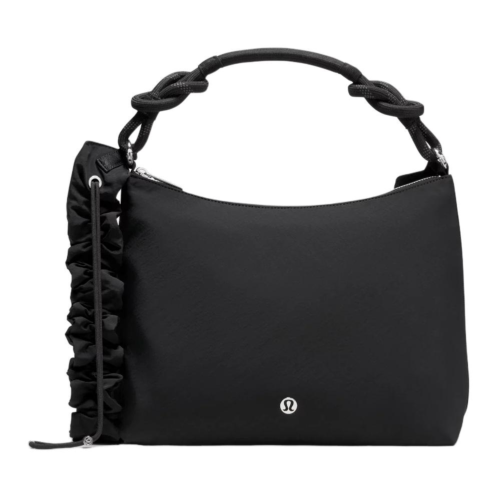 Lululemon Casual Series 6.5L Brand Logo Convertible Design Recycled Nylon Shoulder Tote Bag Women bags Black LW9GHXS-073525 Black