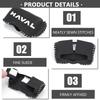 For Haval 2pcs Suede Car Seat Belt Buckle Cover Soft Anti Drop Protector H6 Dargo M6 H9 H6S F7 F7X Jolion X DOG XY