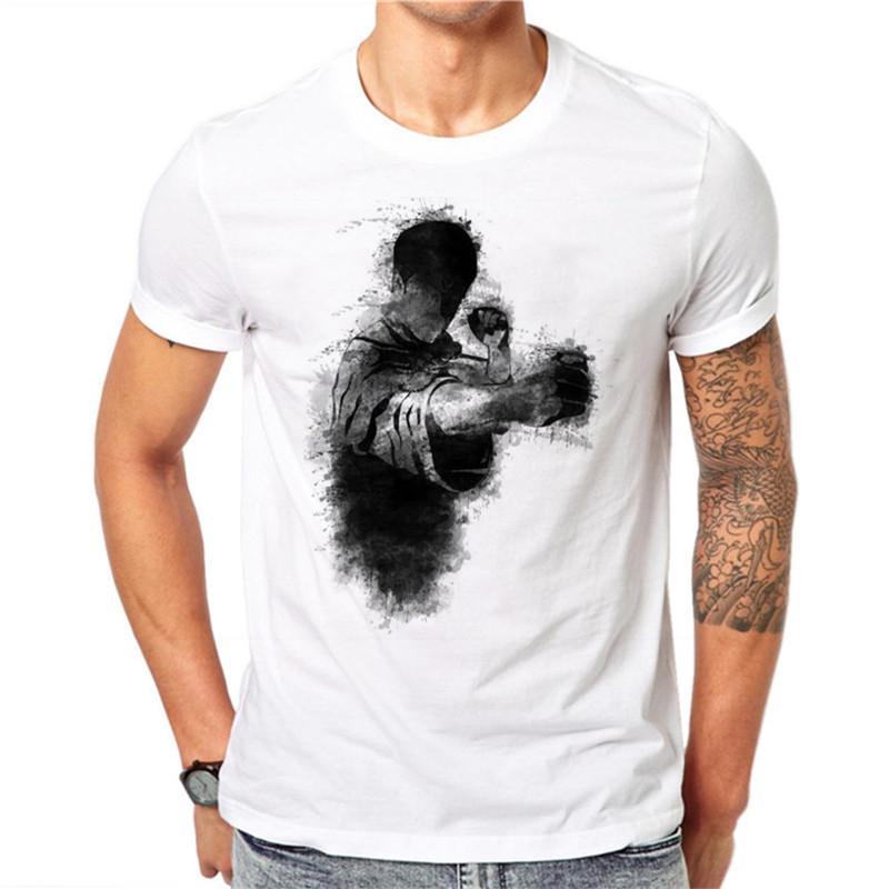 Buy Cool Girl Tshirt Pattern Casual Summer Printed White Short Sleeve