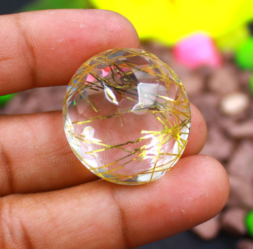 60-70 Carat Awesome Oval Shape Yellow Quartz Lab Created Certified Brazil Gemstone SN381