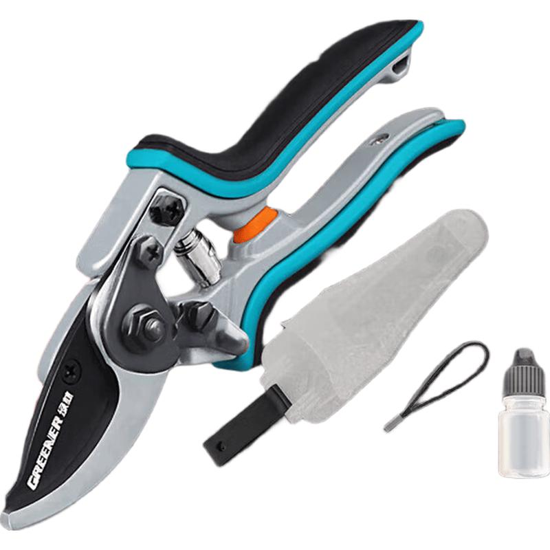 GREENER Stainless Steel Curved Blade Garden Pruning Shears