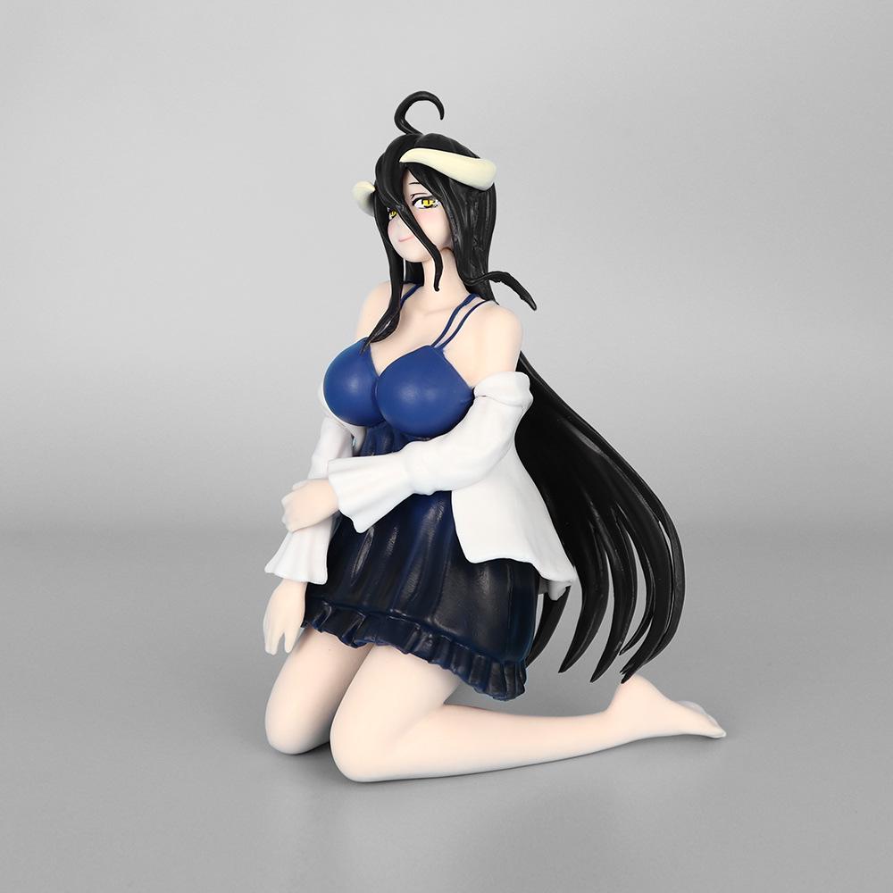 Albedo Kneeling Figure: Beautiful Two-Dimensional Girl Ornament from Overlord of the Undead Anime