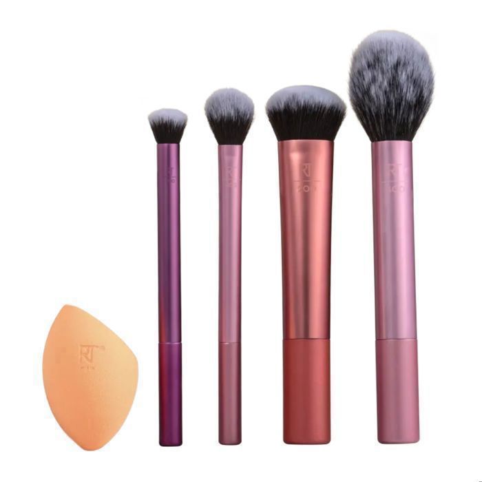 Make-up-Set - Real Techniques - Everyday Essentials - 5 Produkte - Farbe Rosa - 2020