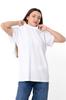 Women's Oversized Plain T-Shirt Summer 8384-036 HC